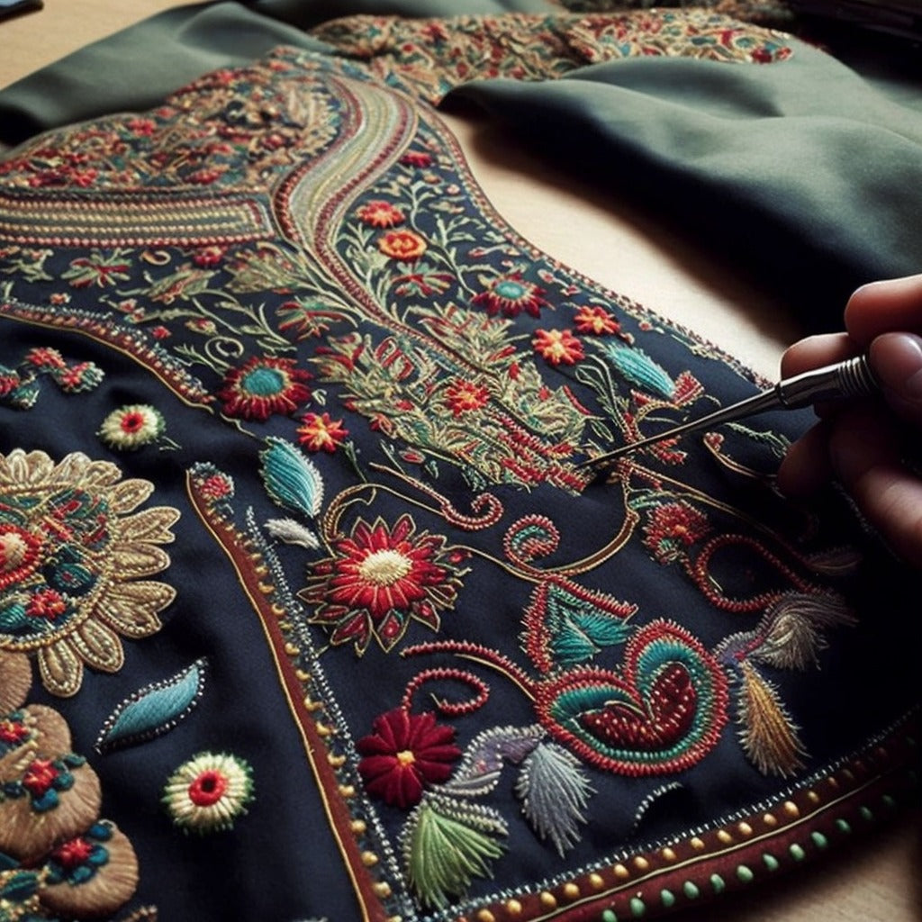 How to Make an Applique Dress? | TIC Blog The Indian Couture How to Make an Applique Dress? | TIC Blog The Indian Couture