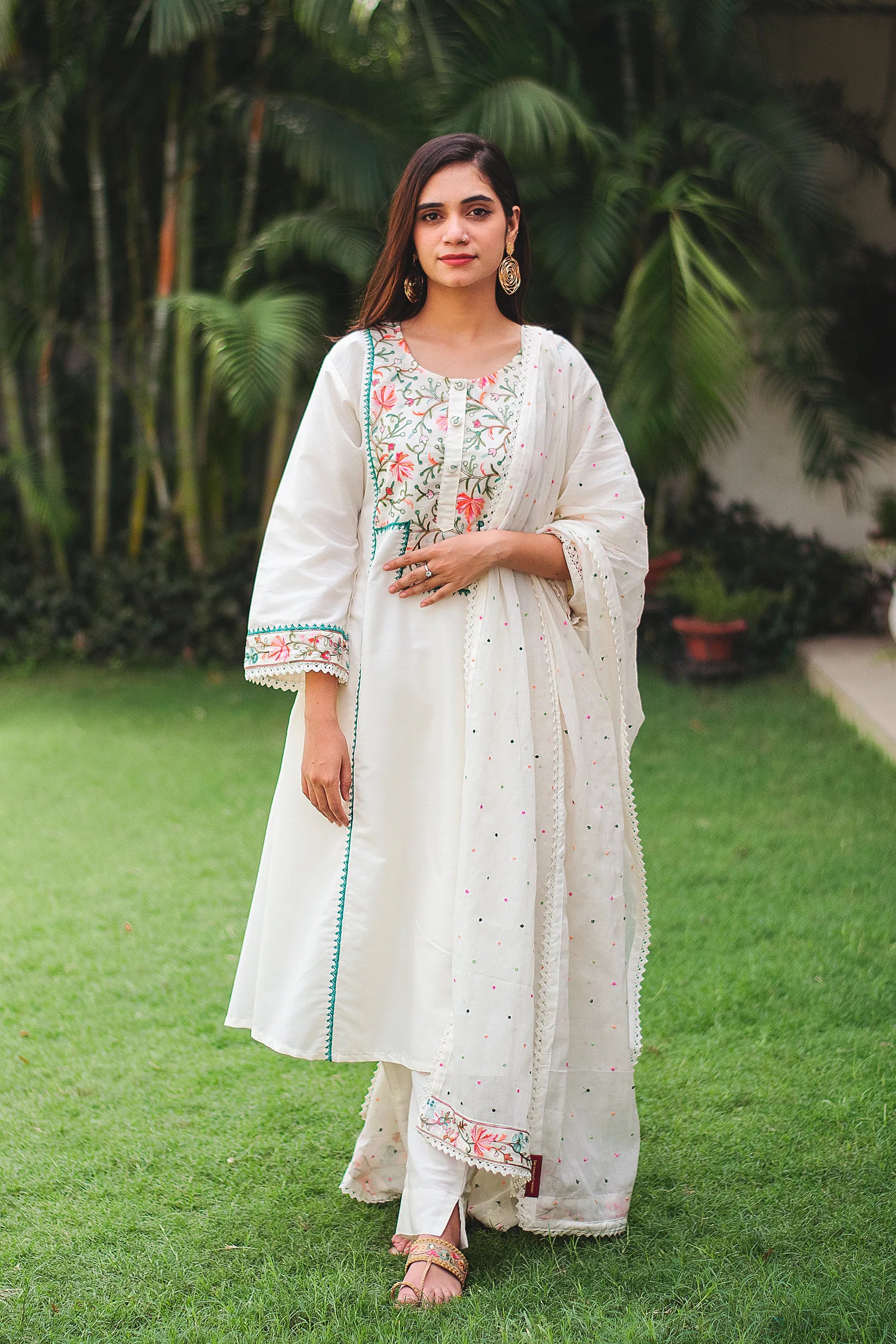 pure white cotton dress material Dupatta Full White Cotton Dress Material Silk Dupatta Pure Cotton Salwar Kameez Pure Cotton Dress Material