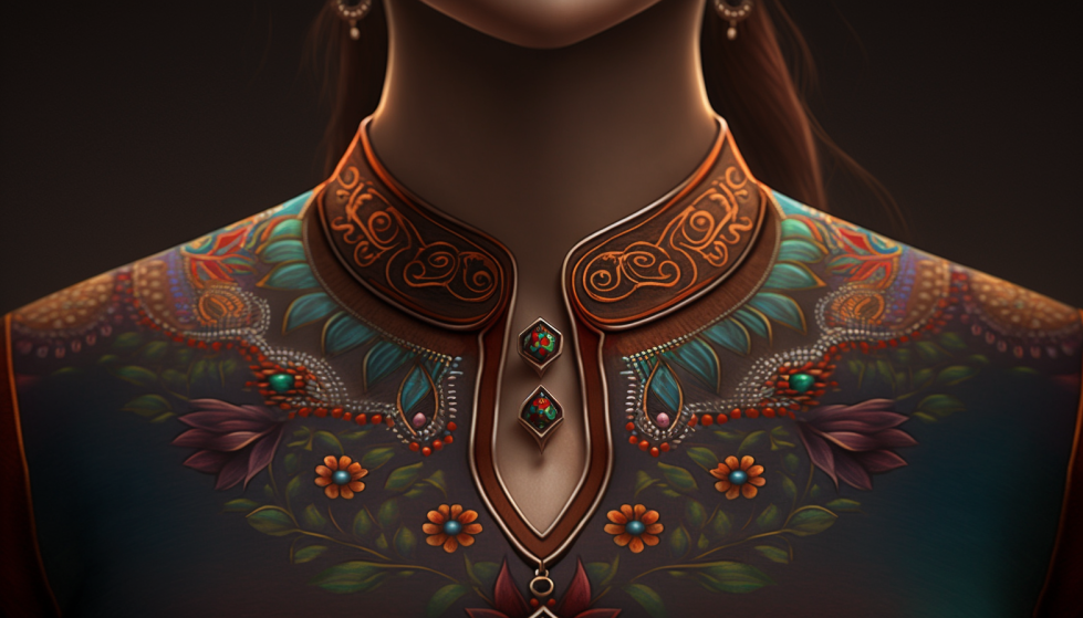 Women kurti neck design