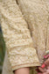 Indian women in brocade Gharara with hand embroidery 